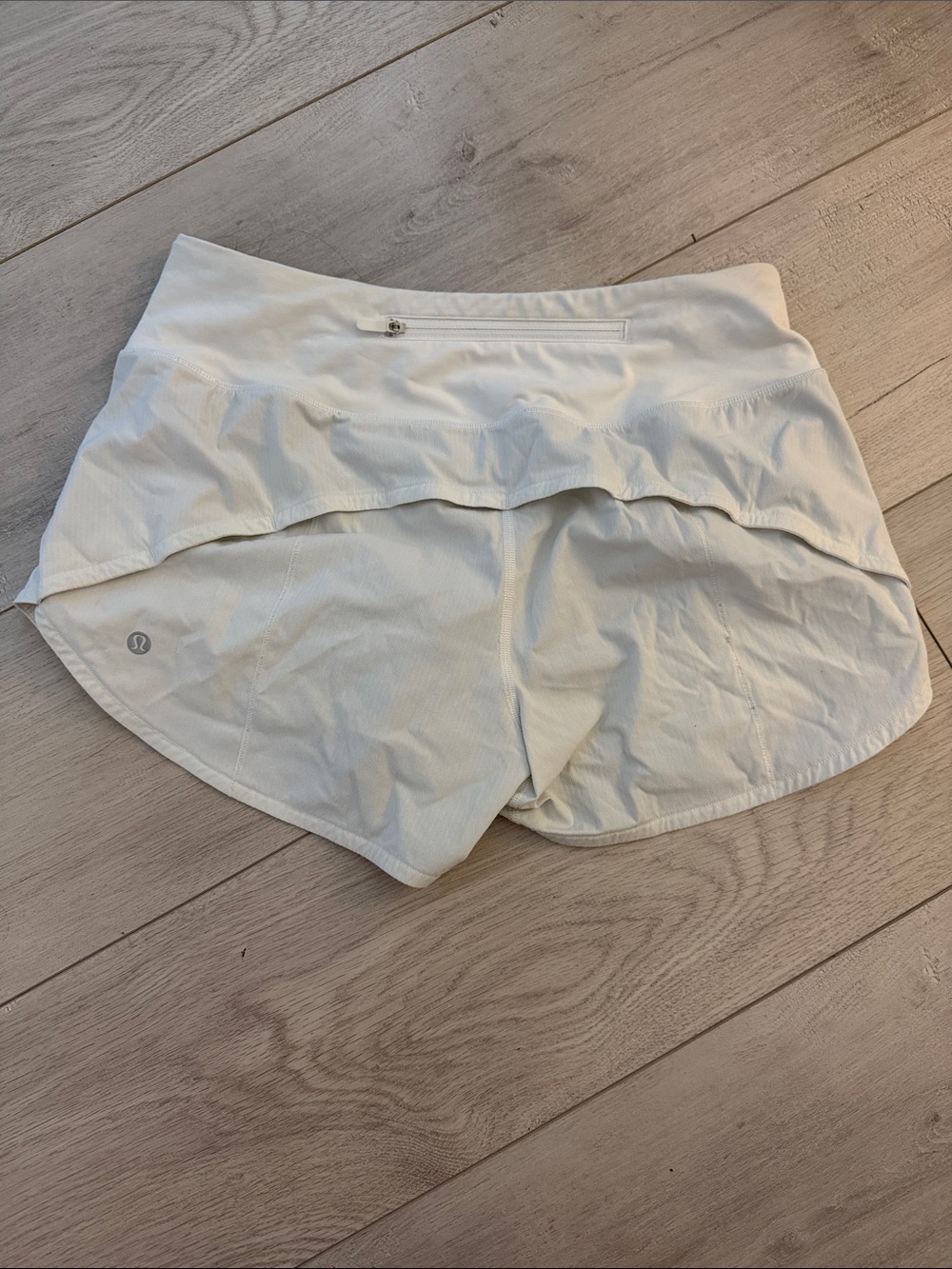 lululemon athletica White Speed up short